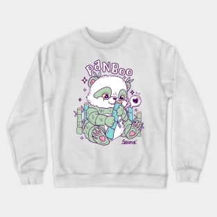 Panboo - Bamboo Panda pun vector artwork Crewneck Sweatshirt